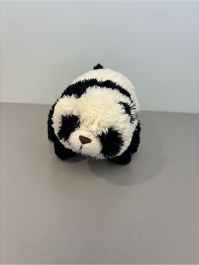 2010 Pillow Pets Pee-Wees Panda Small Plush Stuffed Animal, Washable